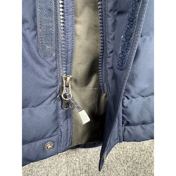 Eddie Bauer Men’s Down Puffer Jacket Winter Parka Full Zip Coat Large Blue - Picture 12 of 14